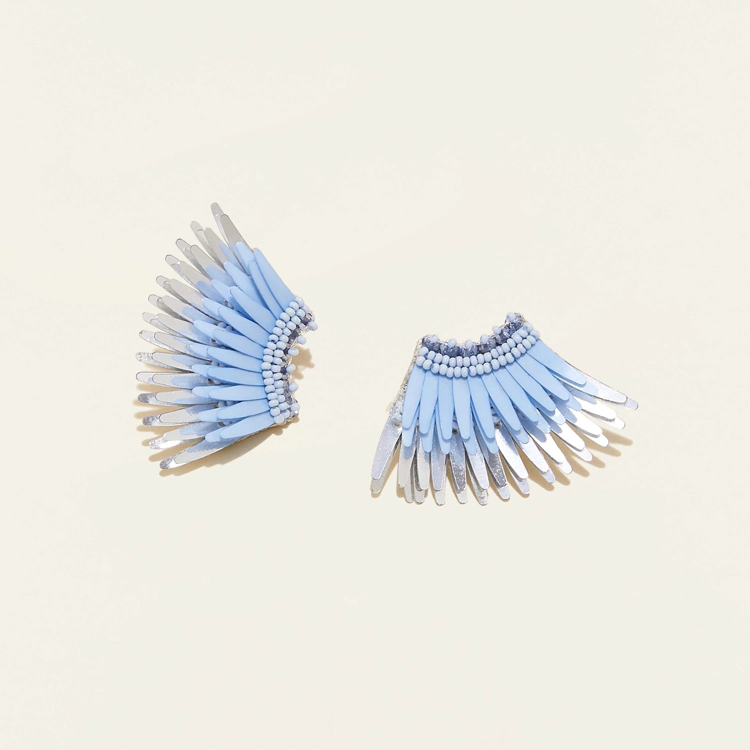 Mini Madeline Earrings Carolina Blue by Mignonne Gavigan