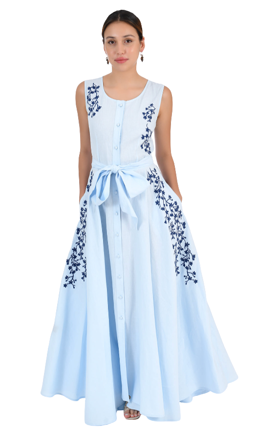 NIRVA MAXI DRESS Marassa Collection by Fanm Mon