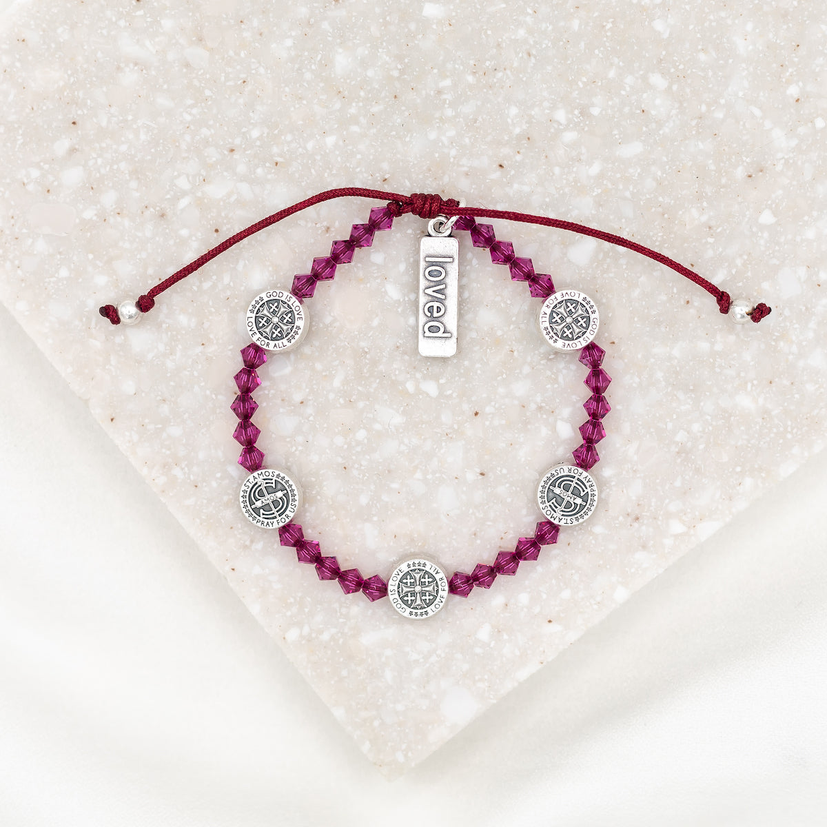 Share the Love Power Pink Bracelet by My Saint My Hero