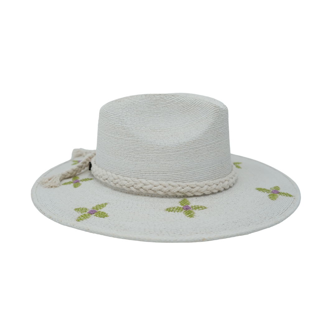 Exclusive Verde Floras Hat by Corazon Playero - Preorder