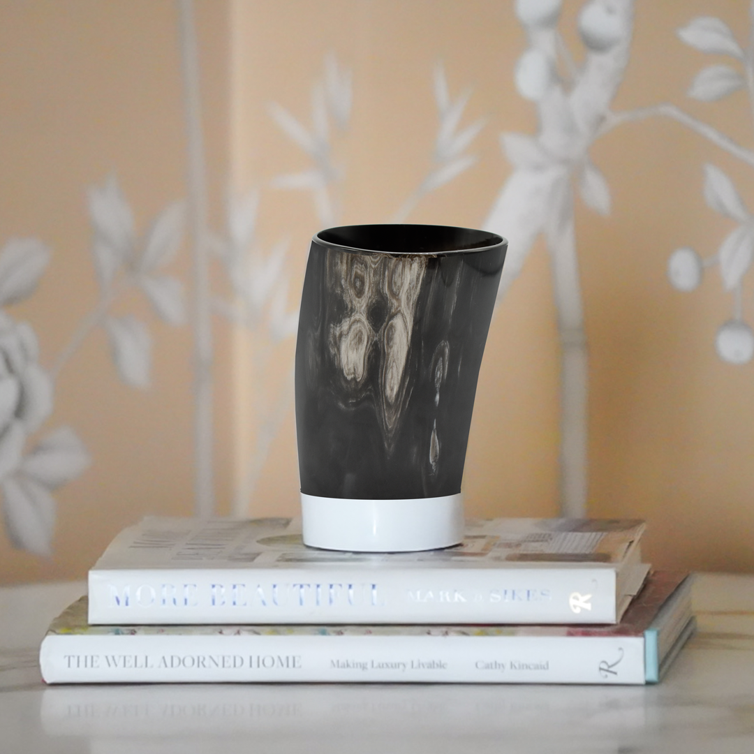 Small Horn Vase by Nile Lily Home