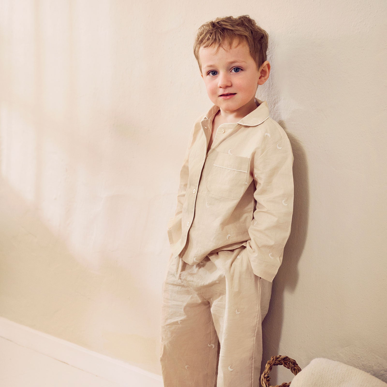 Moonchild Loungewear Set, Light Sand by Maanesten