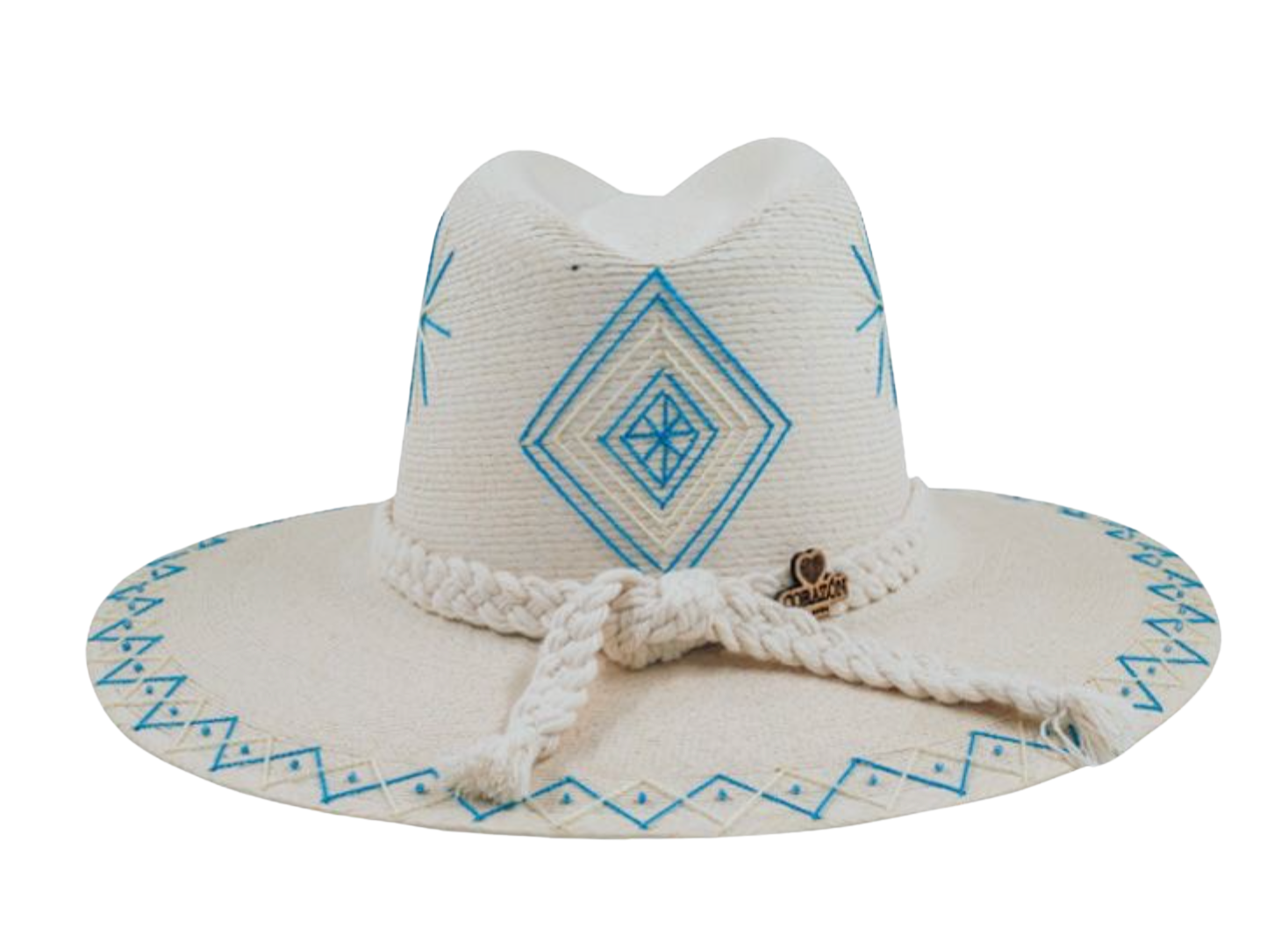 Lua Blue Diamond Hat by Corazon Playero