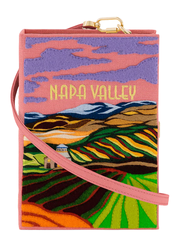 Napa Valley Strapped Book Clutch by Olympia Le Tan