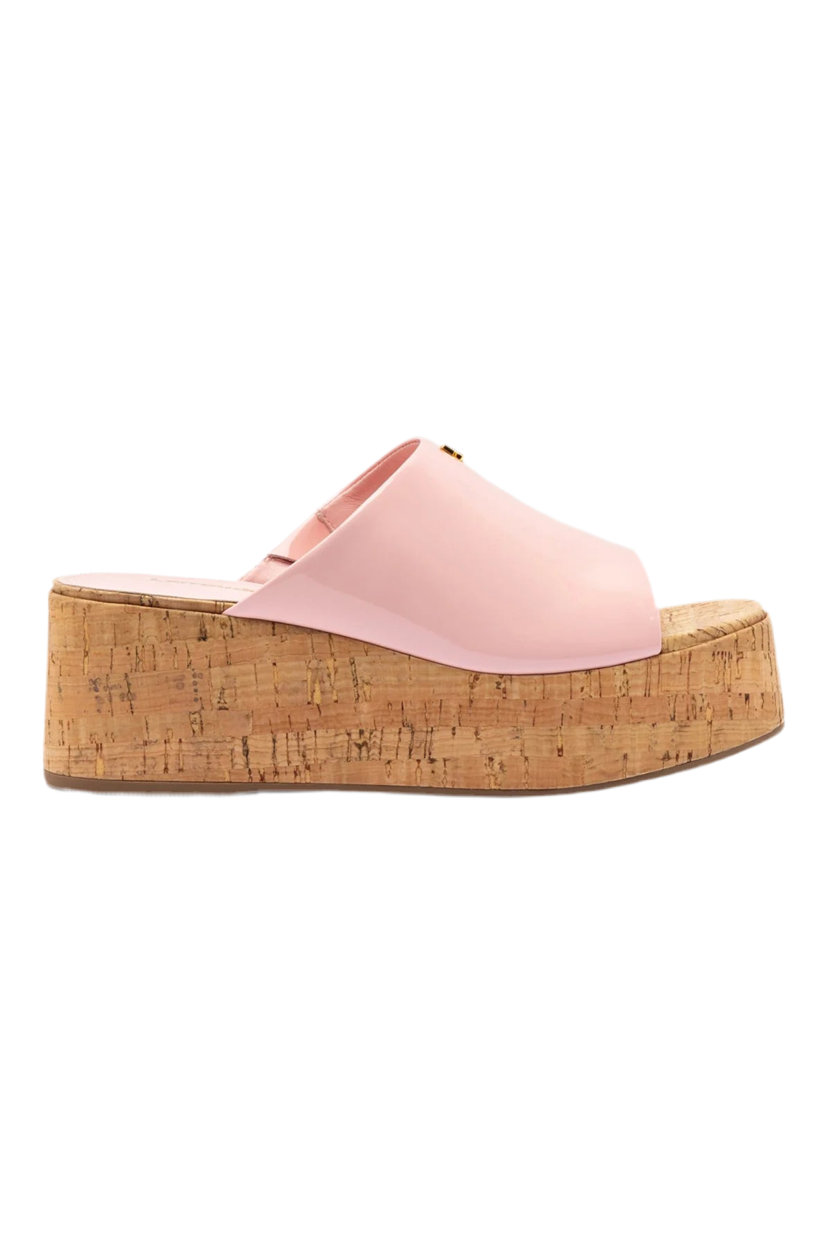 Charli Mule In Tulip Leather by Larroudé