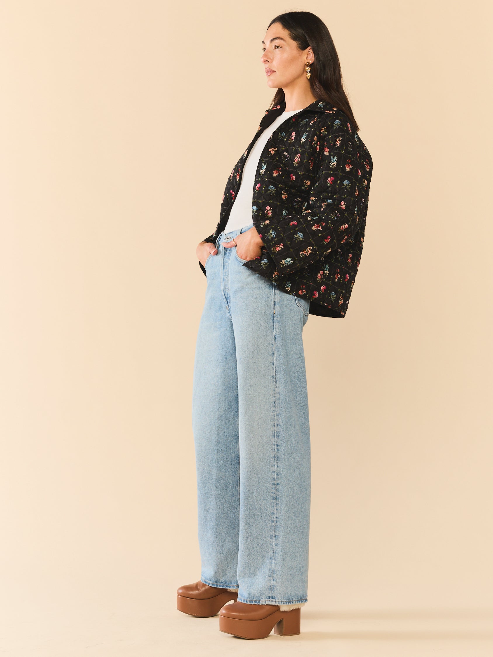 Flora Quilted Jacket by Eddy