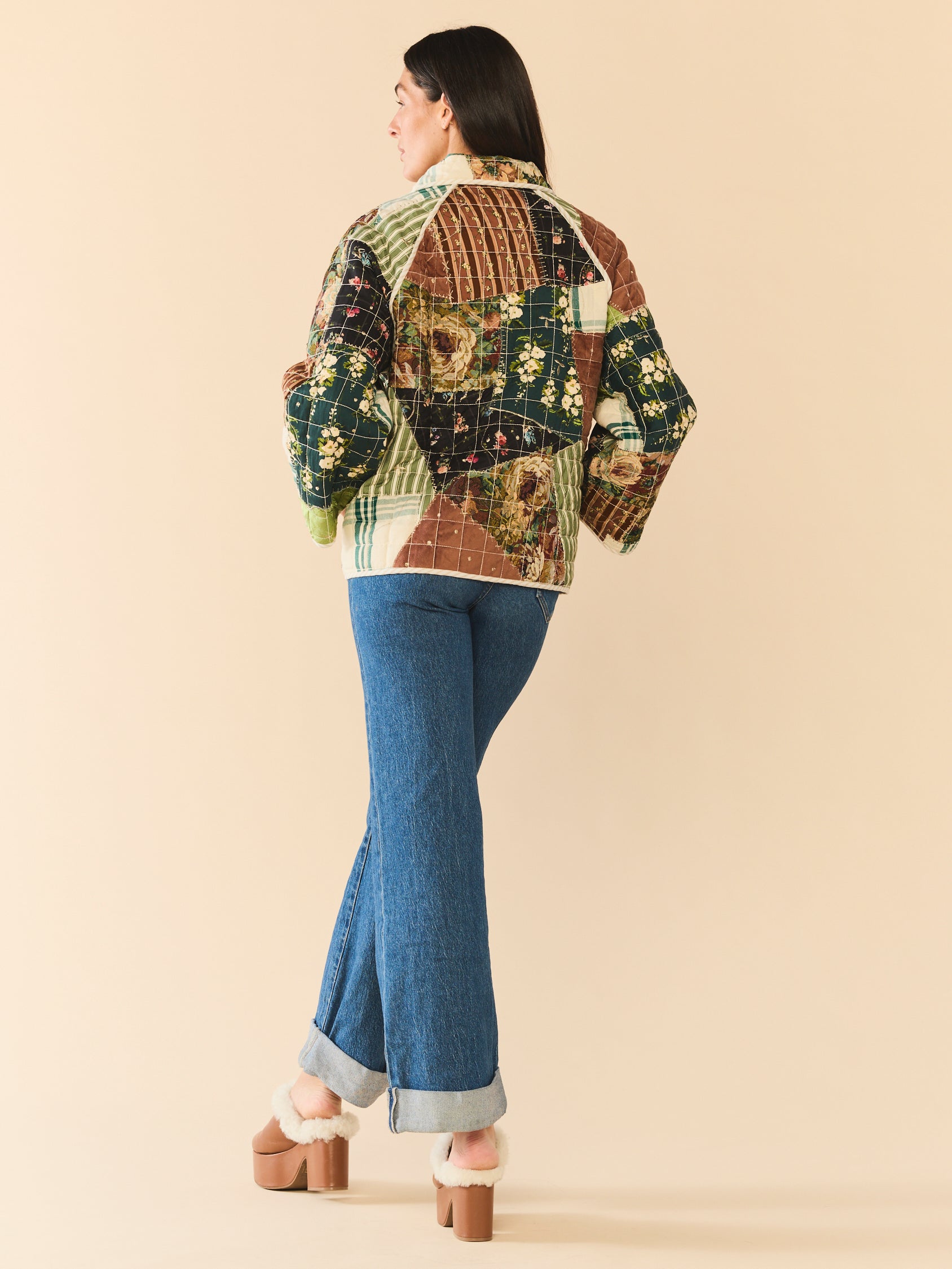 Quilted Scrap Jacket by Eddy
