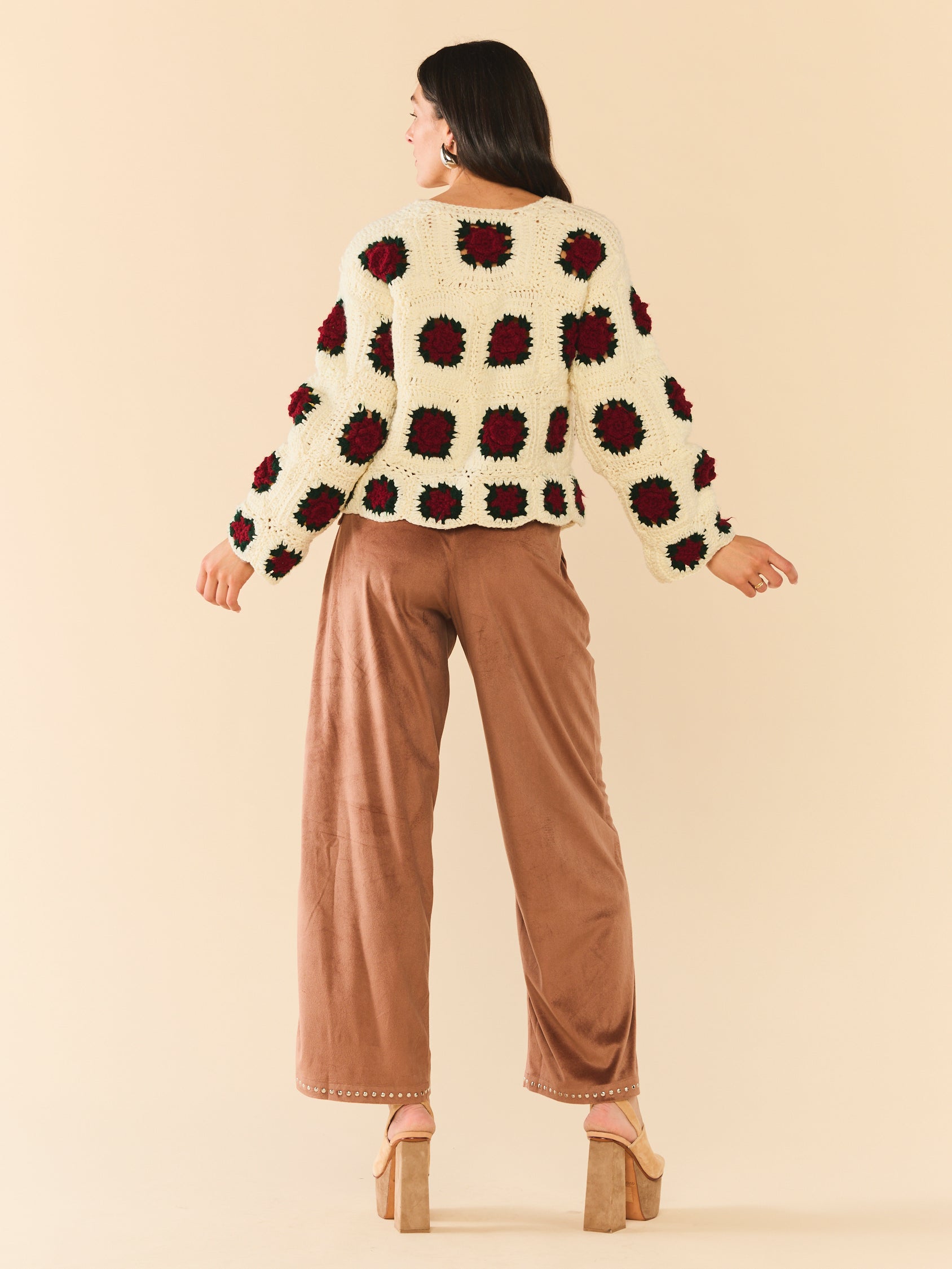 Round Top Sweater Jacket by Eddy