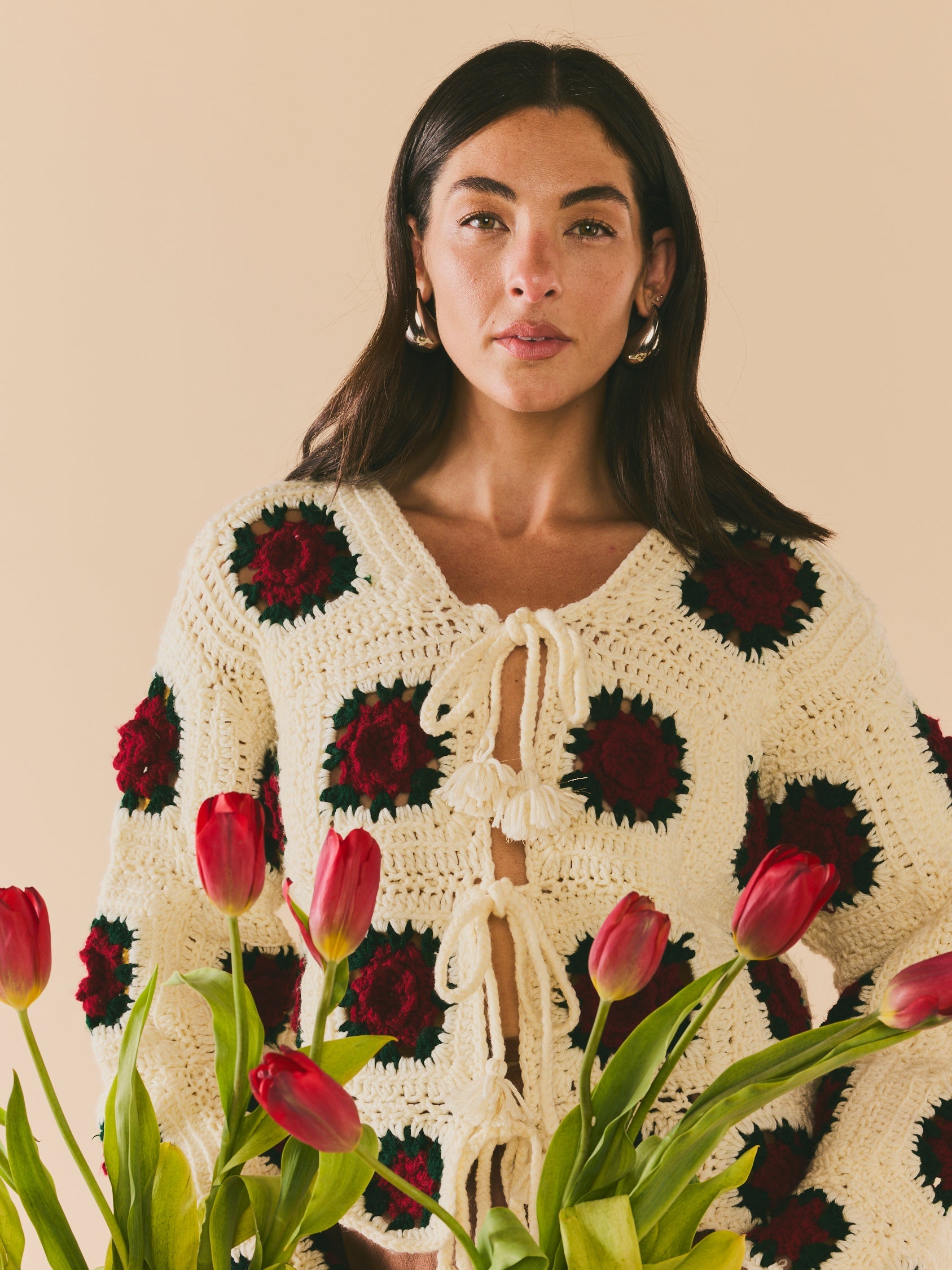 Round Top Sweater Jacket by Eddy