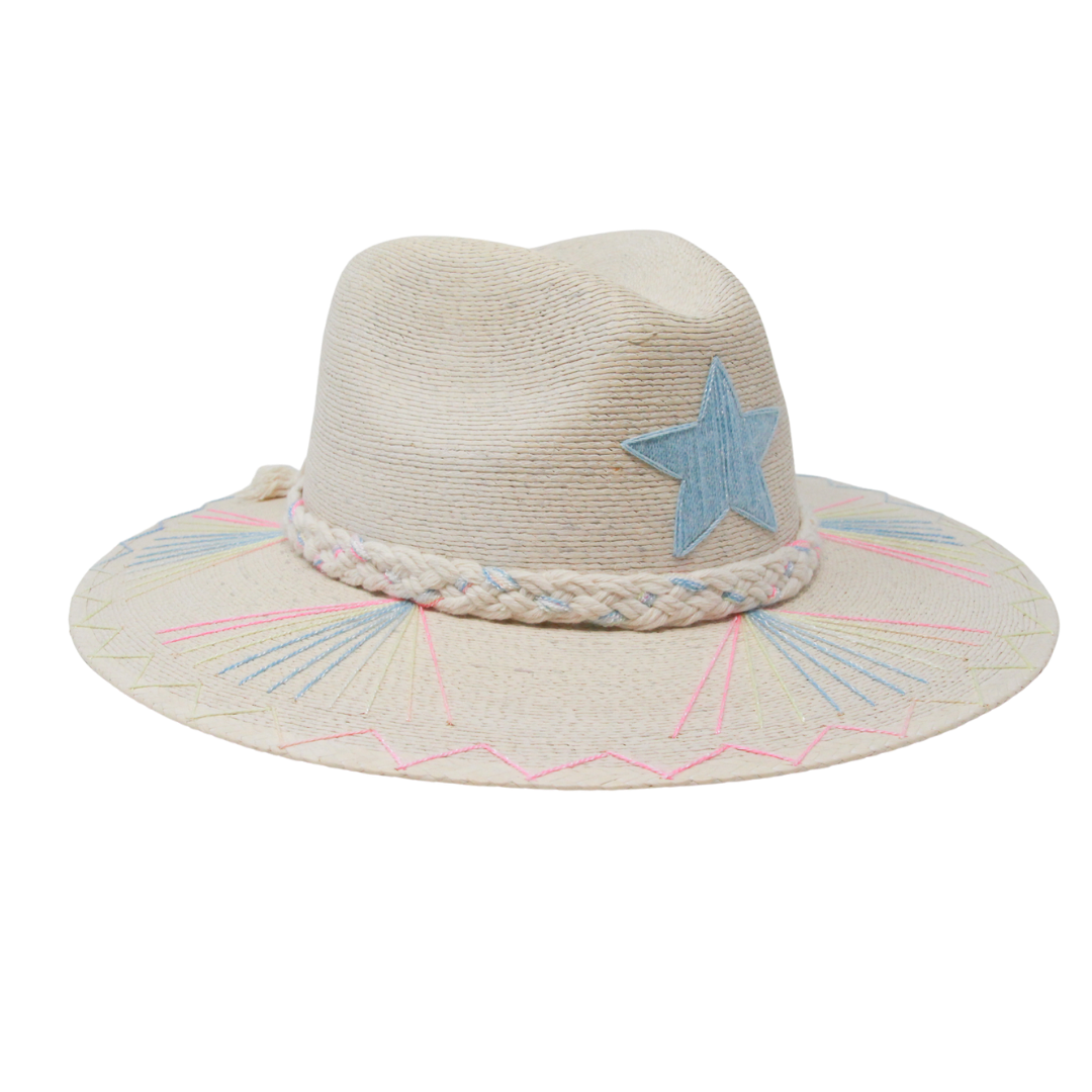 Exclusive Blue Lonestar Hat by Corazon Playero