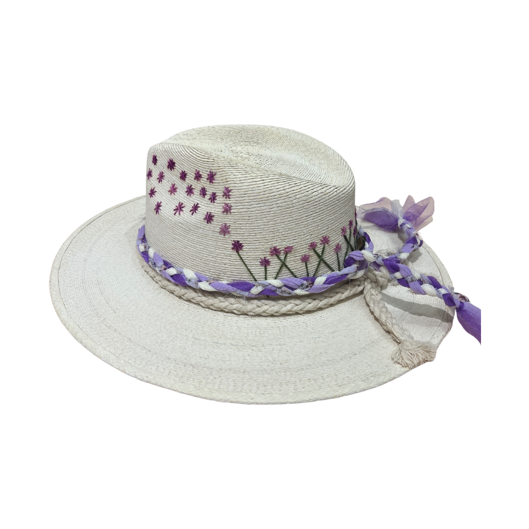 Exclusive Purple Stella Hat by Corazon Playero - Preorder