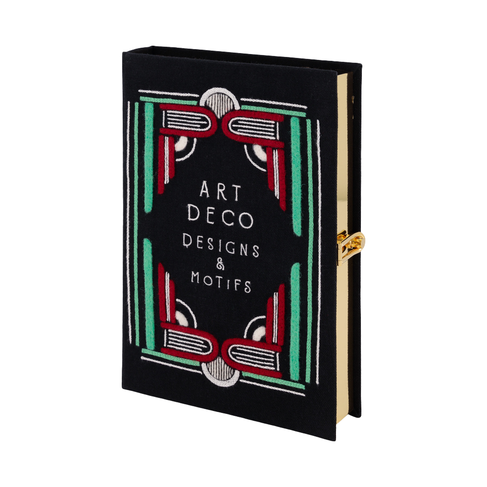 Art Deco Book Clutch by Olympia Le Tan