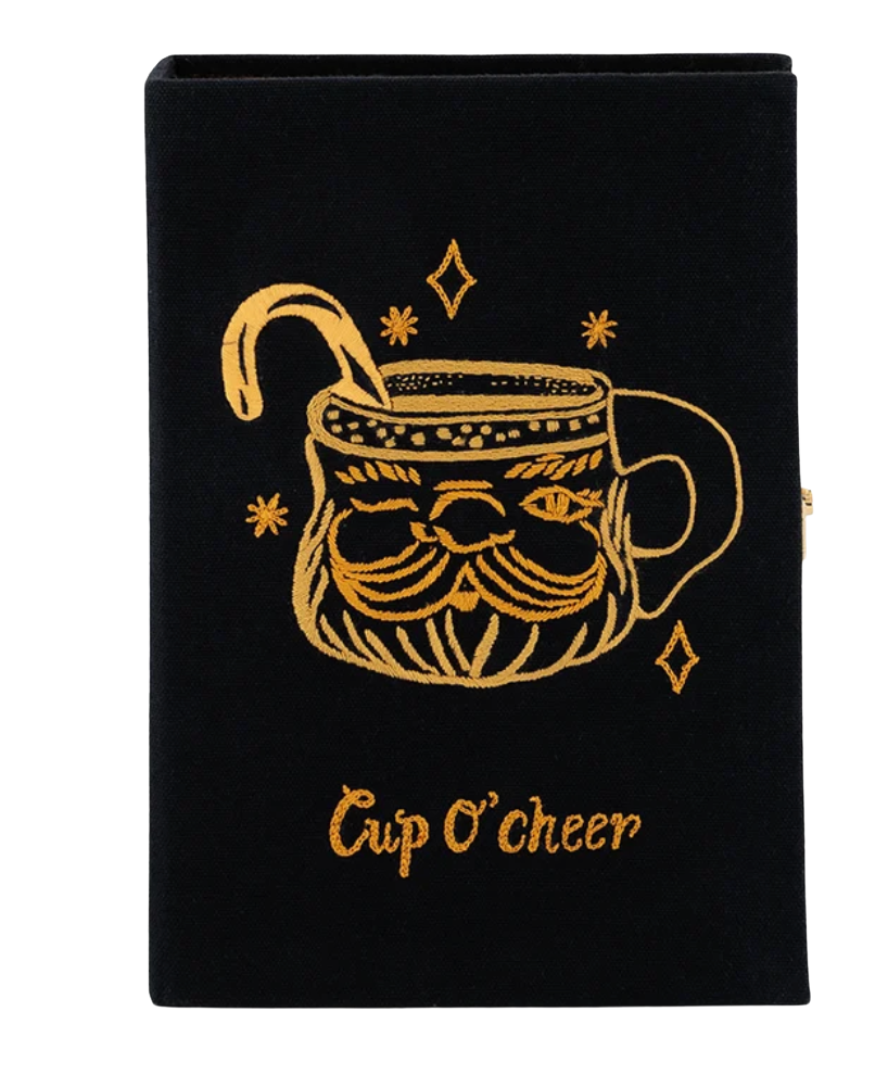 Cup O' Cheer Book Clutch by Olympia Le Tan