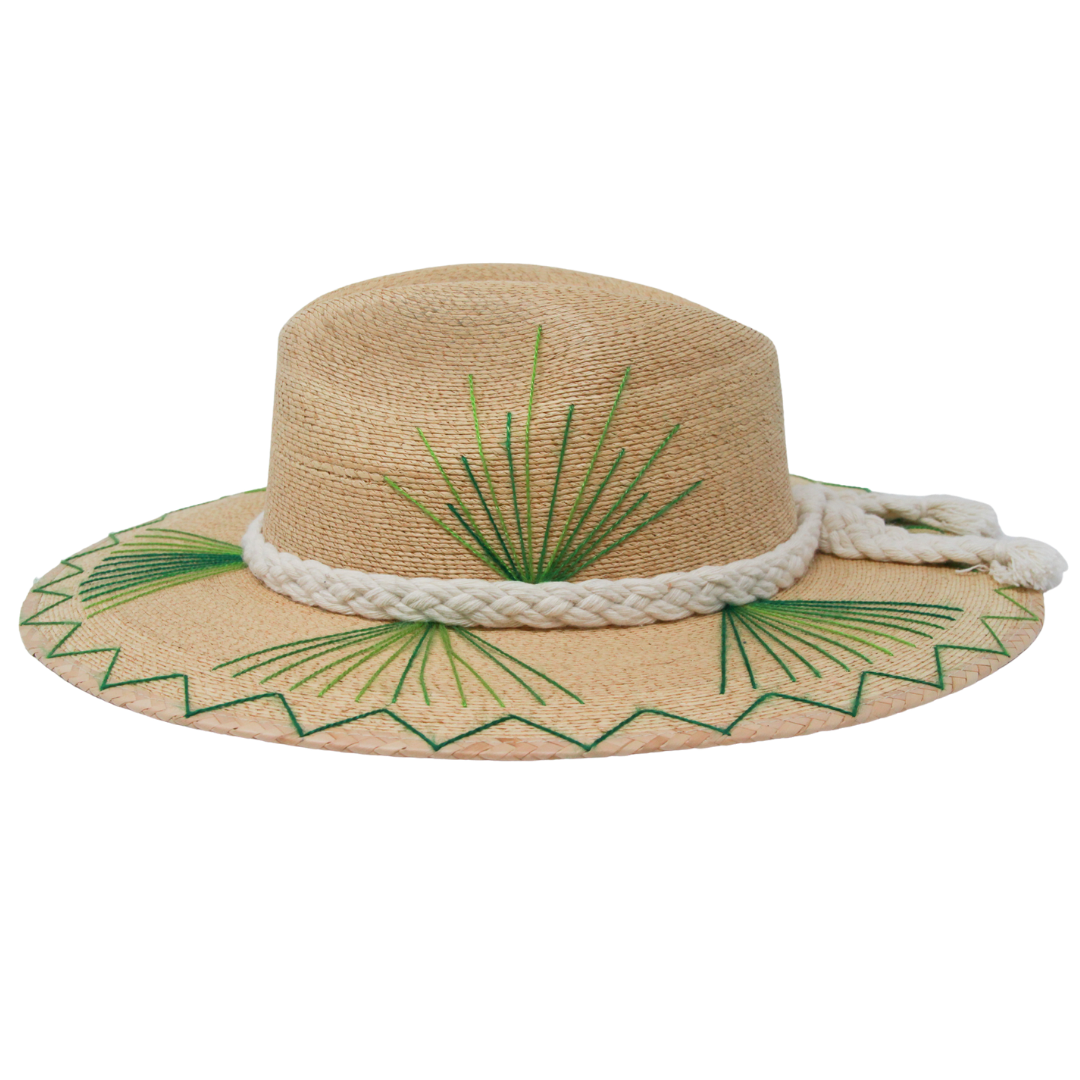 Exclusive Green Agave Cowboy Hat by Corazon Playero