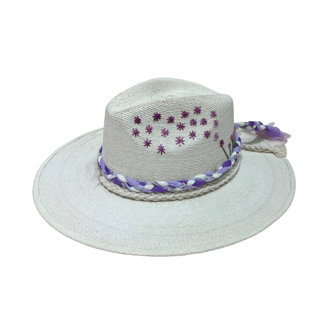 Exclusive Purple Stella Hat by Corazon Playero