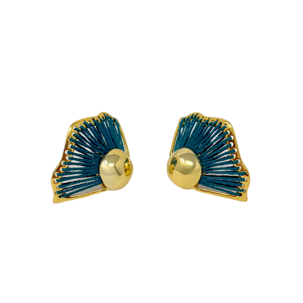 Wren Statement Stud Earrings by Akola