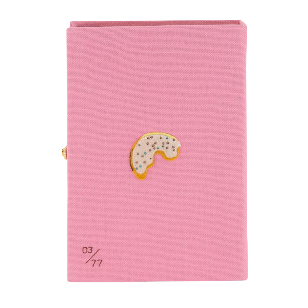 Donuts Book Clutch by Olympia Le-Tan