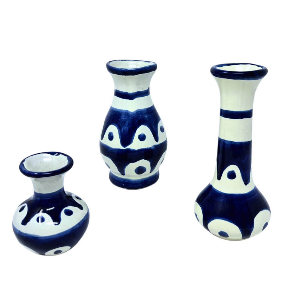 Echoes of the Ancients Bud Vase - Set of 3 by Agave (HerStory Exclusive)