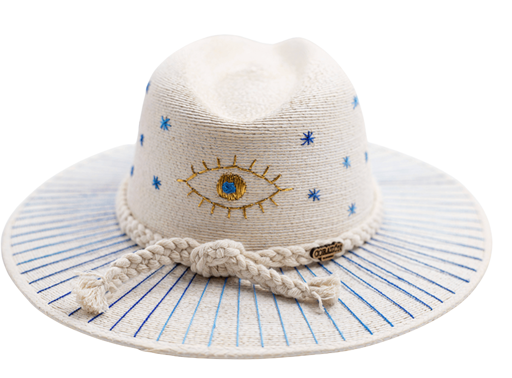 Exclusive Evil Eye Hat by Corazon Playero display picture 3