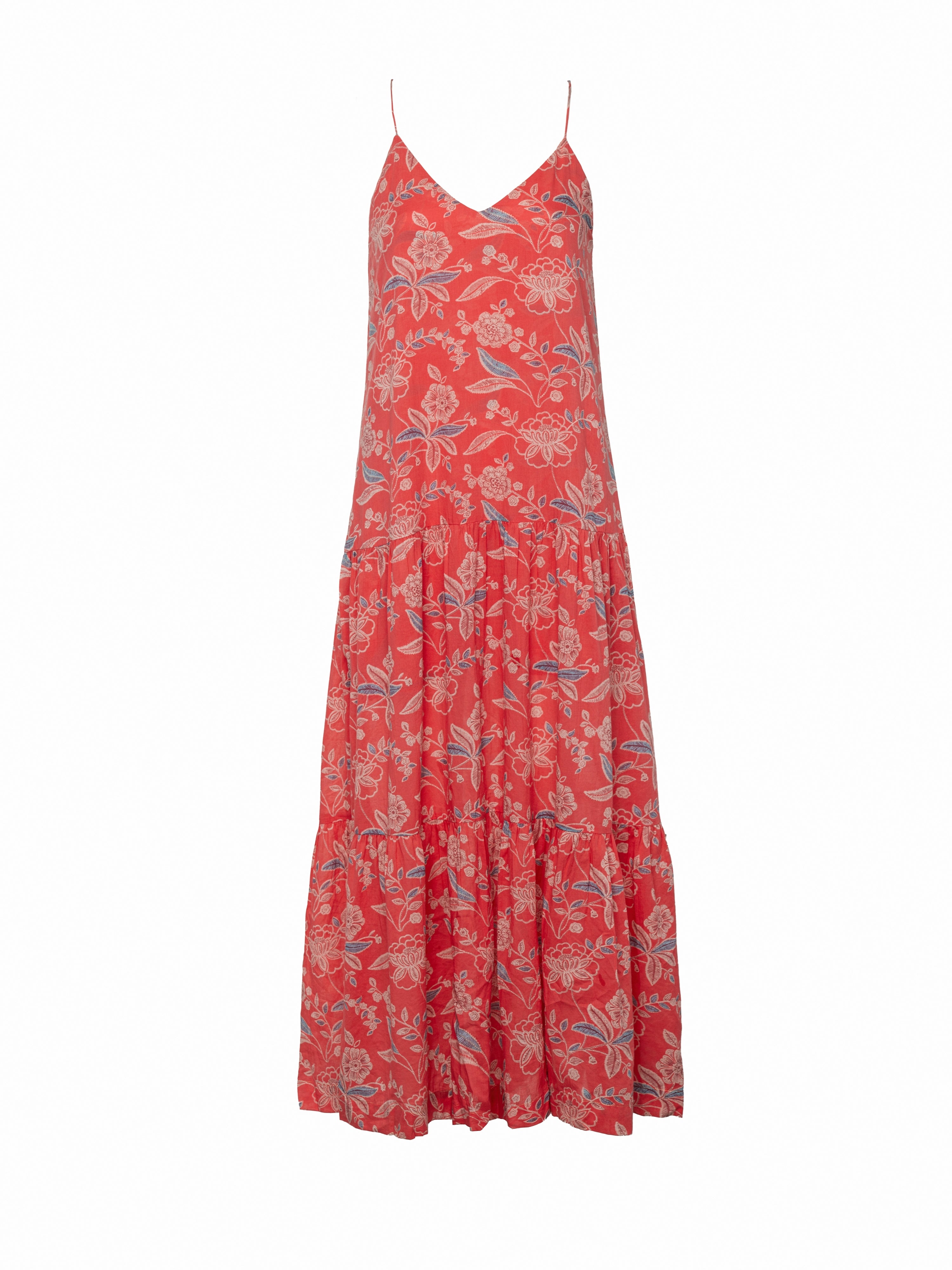 Artemisia Maxi Dress - Red Floral by Desert Queen