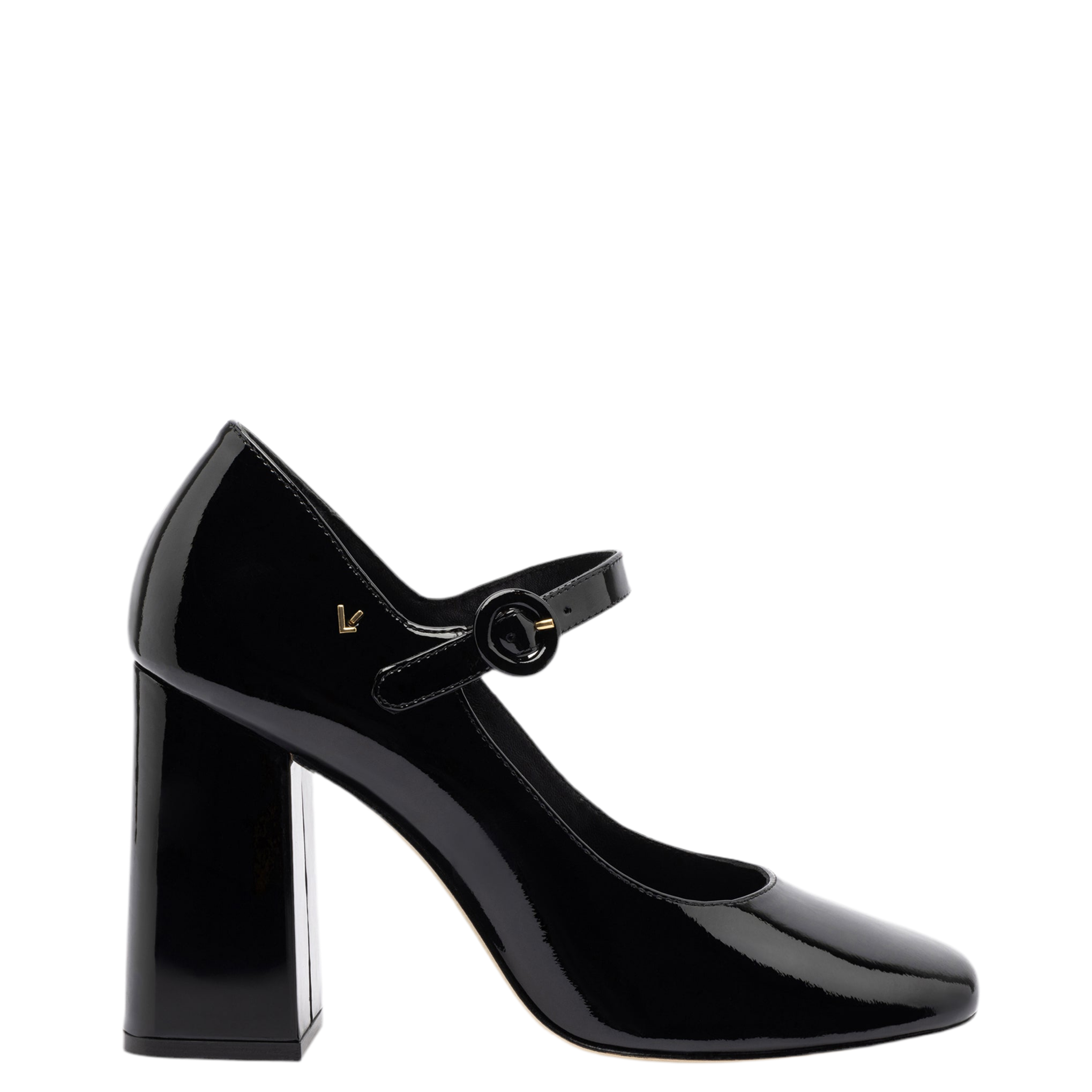 Blair Hi Pump In Black Patent Leather by Larroudé