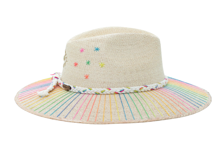 Evil Eye Confetti Hat by Corazon Playero