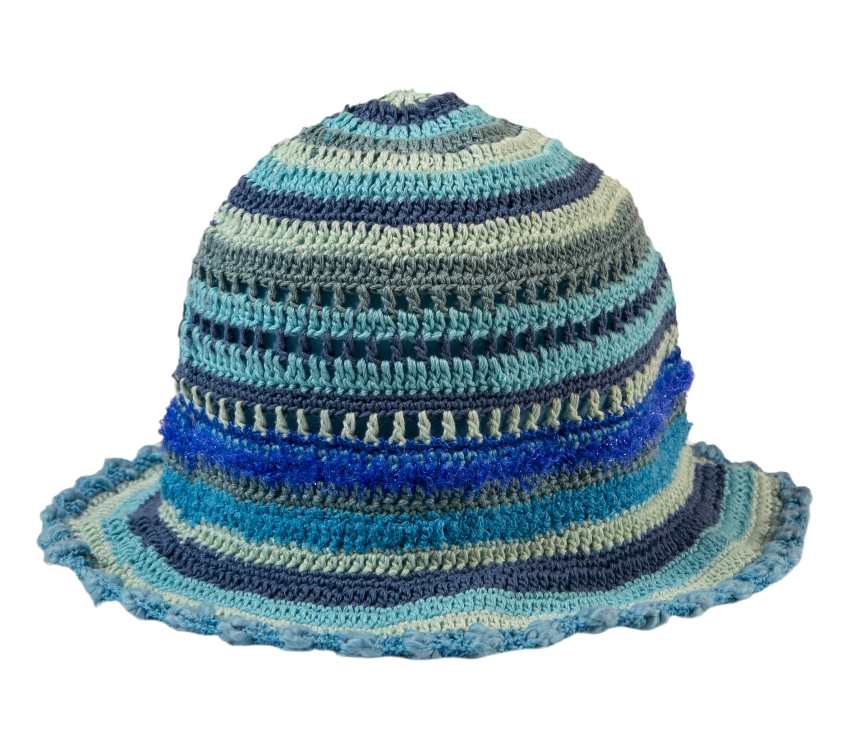 Blau Crochet Hat by Cashfana