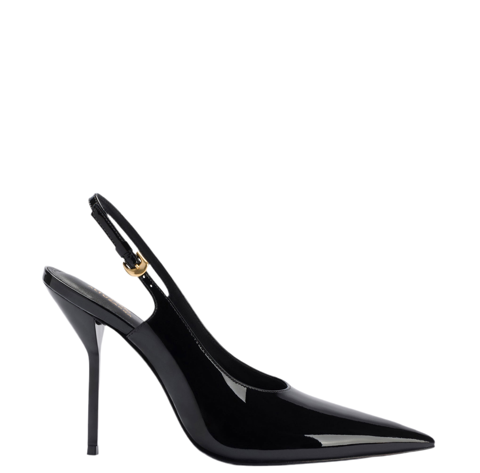 Larroudé x Altuzarra Pump In Black Patent Leather by Larroudé