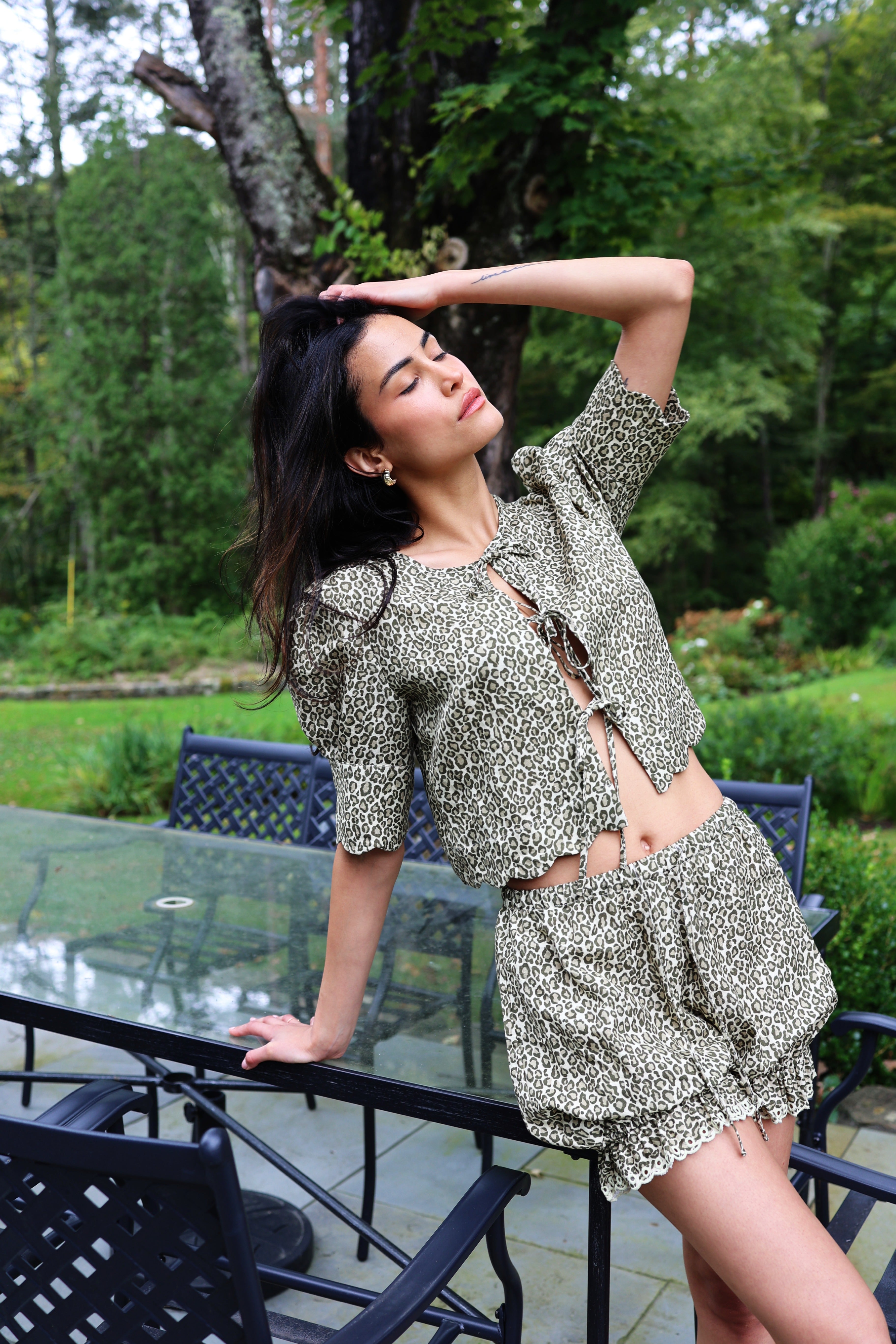 Scalloped Top Leopard by Sister