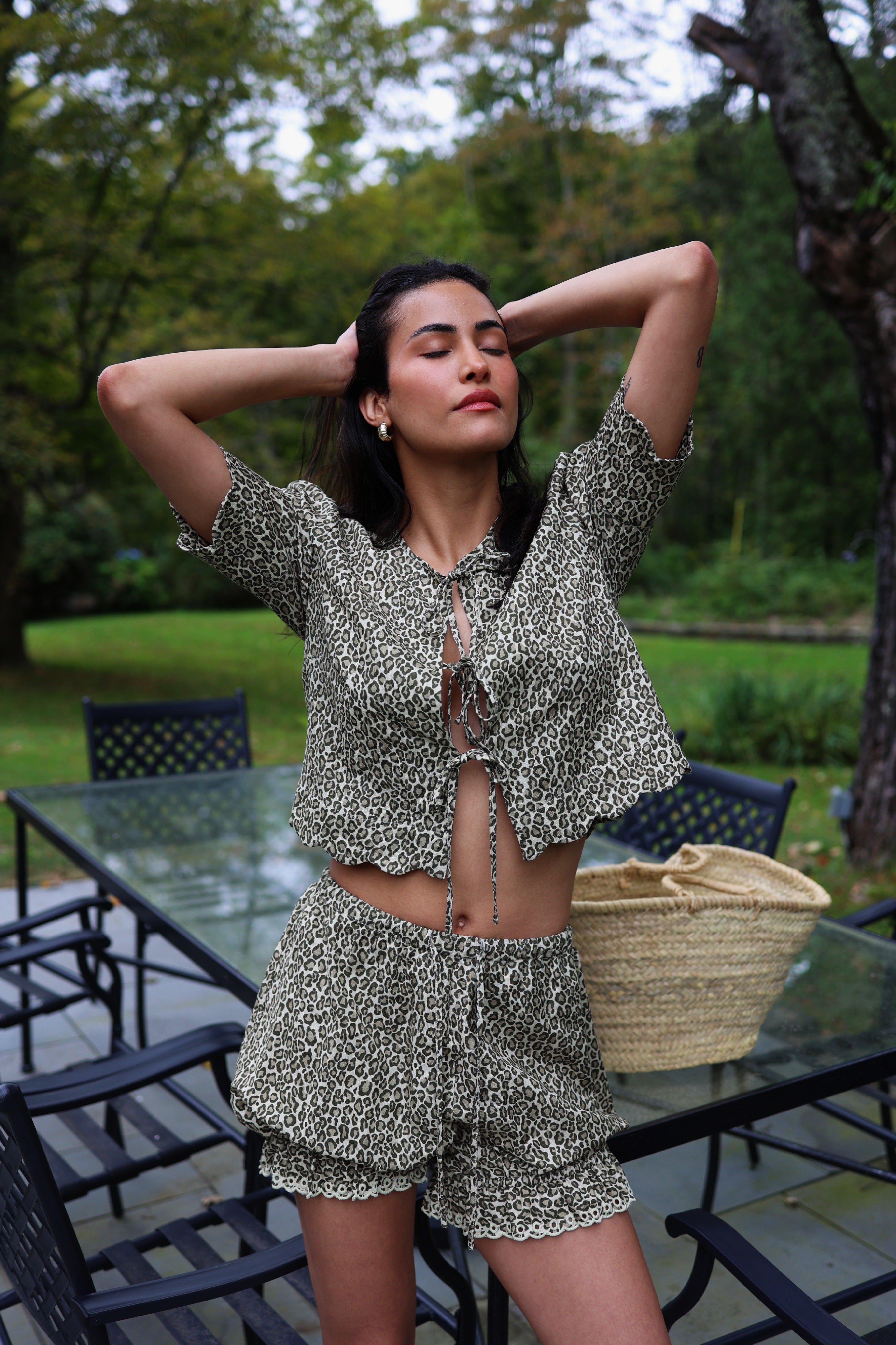 Scalloped Top Leopard by Sister
