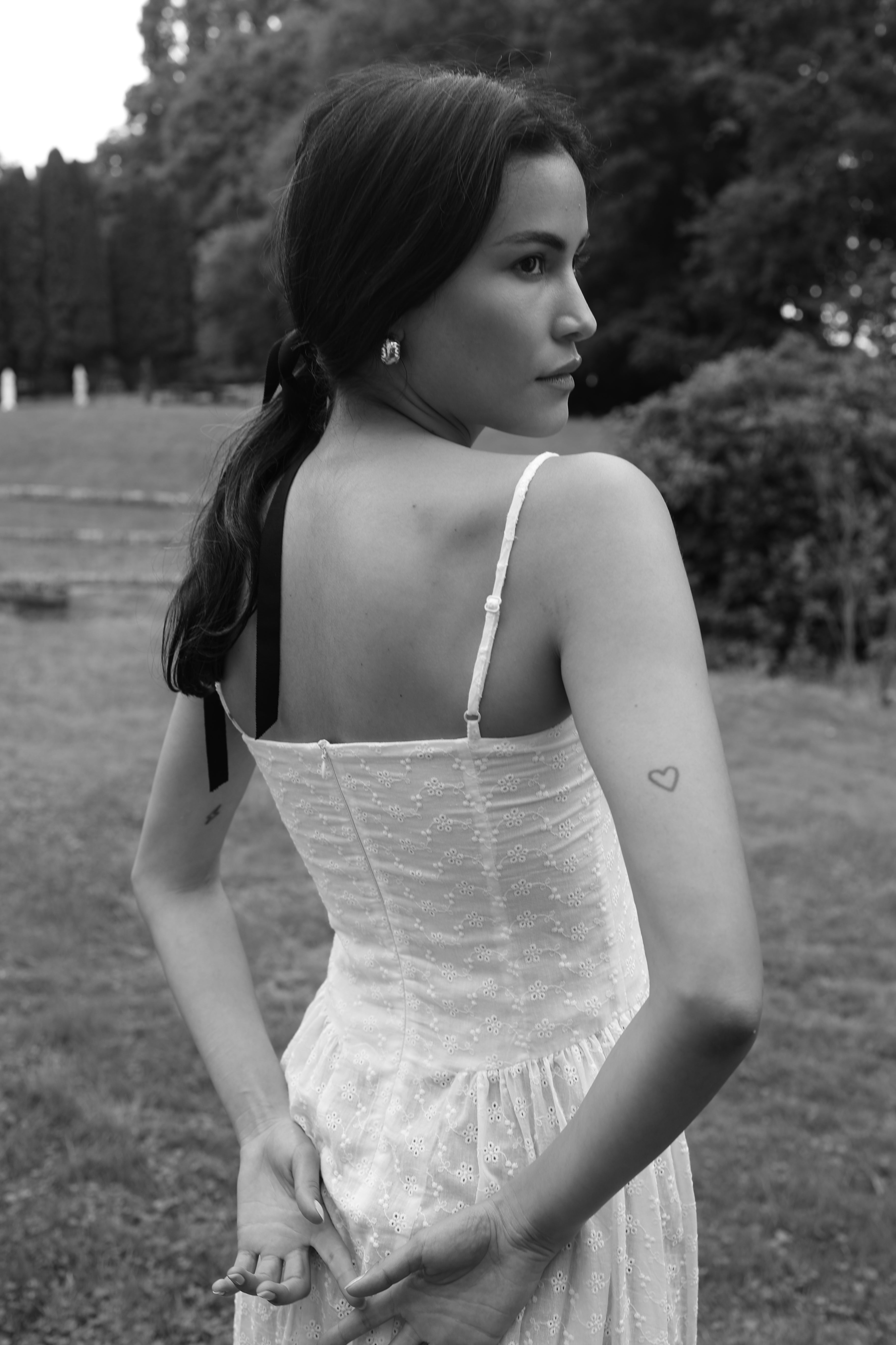 Lou Lou Dress White Eyelet by Sister M Lou Lou Dress White Eyelet by Sister M