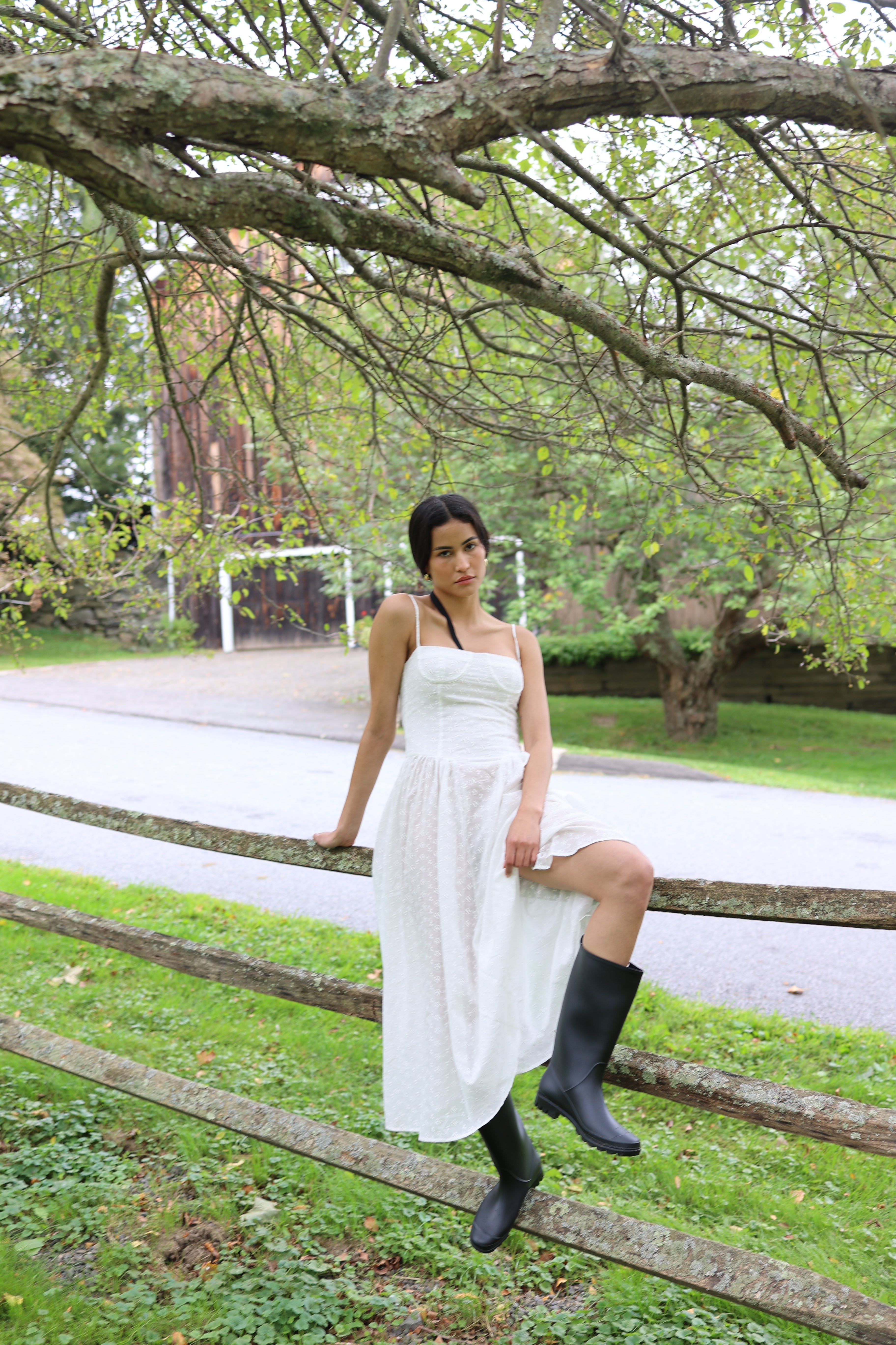 Lou Lou Dress White Eyelet by Sister