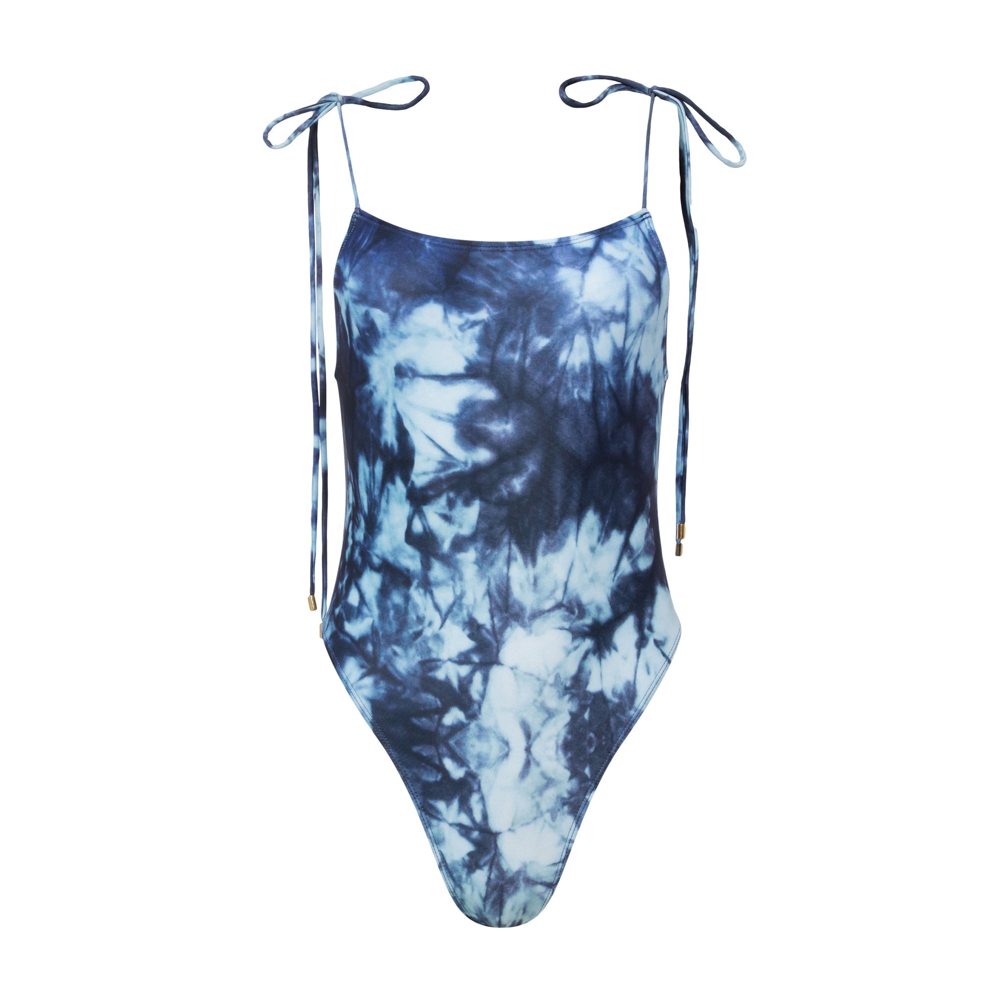 Captain One Piece Blue Tie Dye by Sister Swim