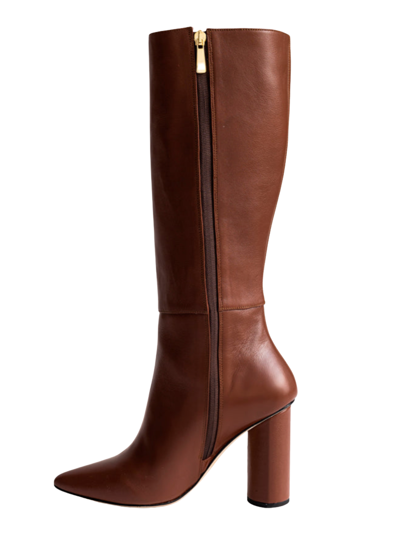 Celina Tall Boot - Camel by Alma Caso