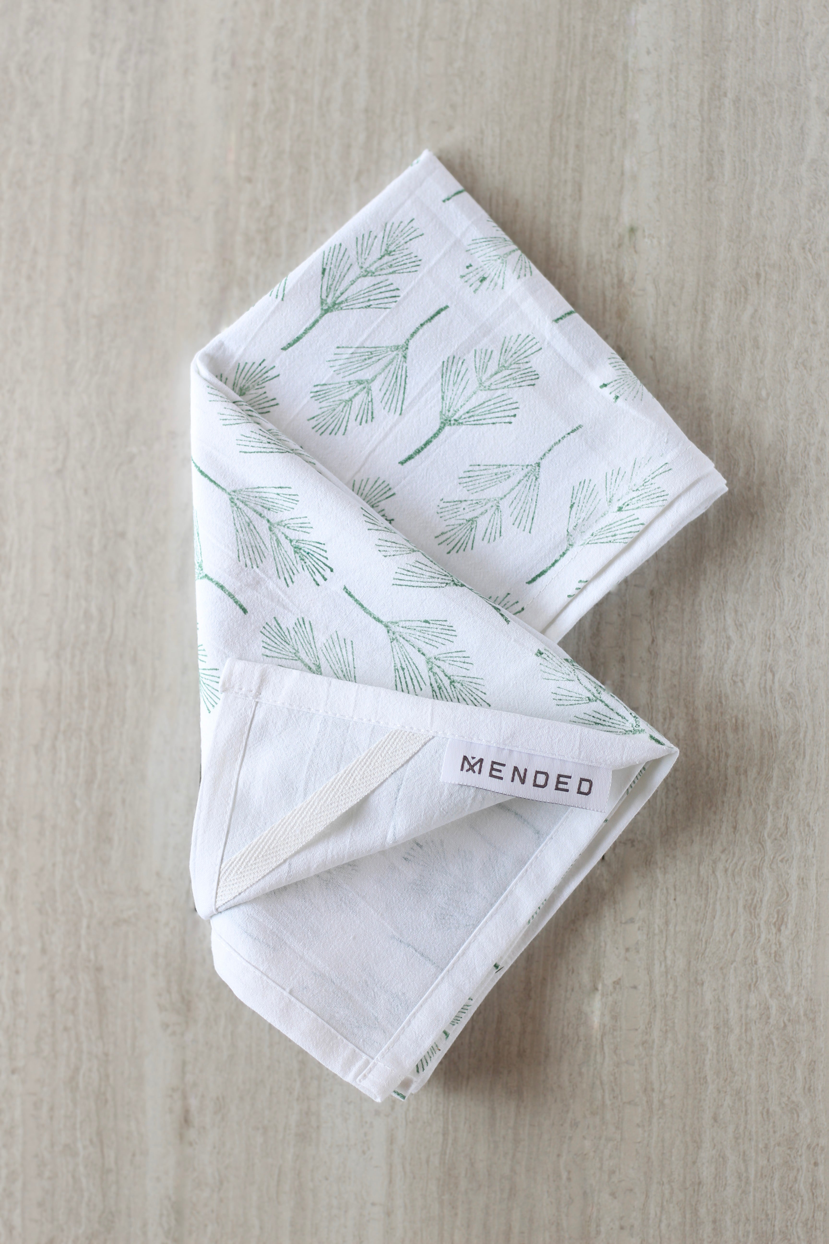 Tea Towel - Spruce, Evergreen by Mended