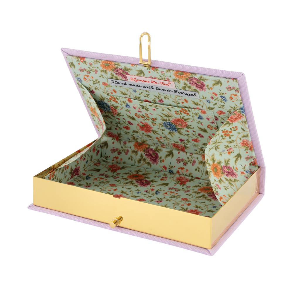 Paris Carousel Book Clutch by Olympia Le Tan