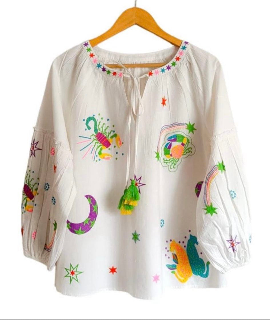 Zodiac Blouse by Tela Mercantile