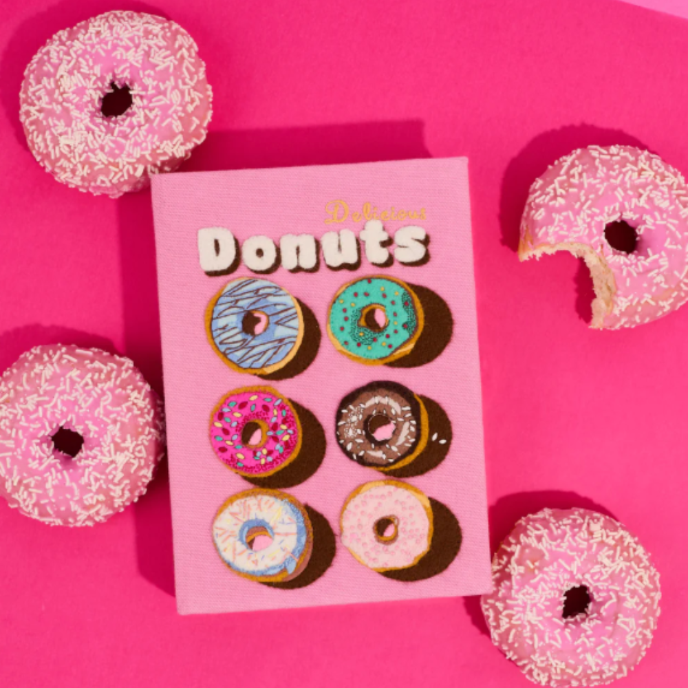 Donuts Book Clutch by Olympia Le-Tan