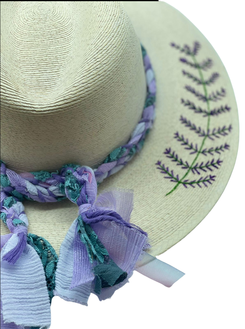 Exclusive Lavender Hat by Corazon Playero