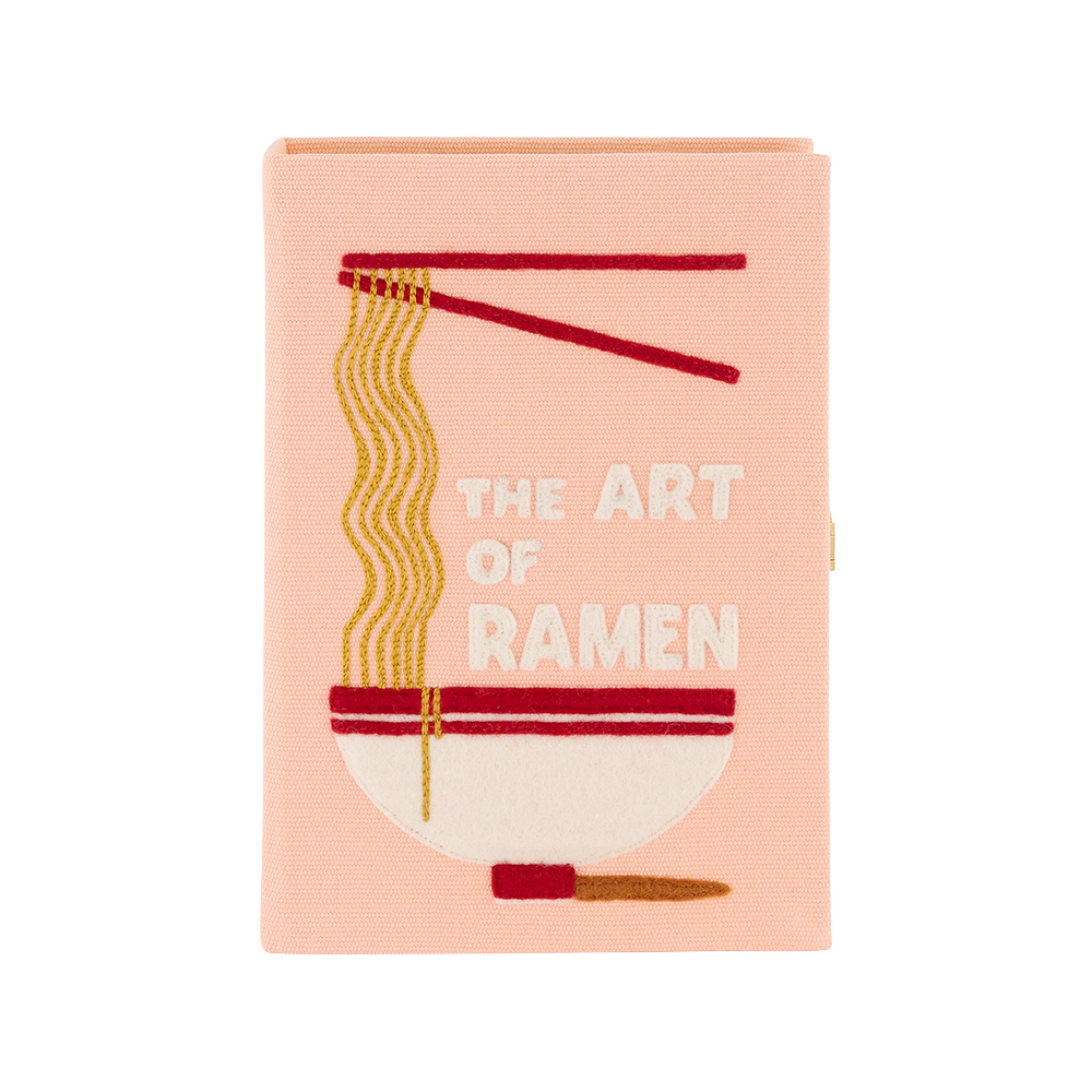 The Art of Ramen Book Clutch by Olympia Le Tan