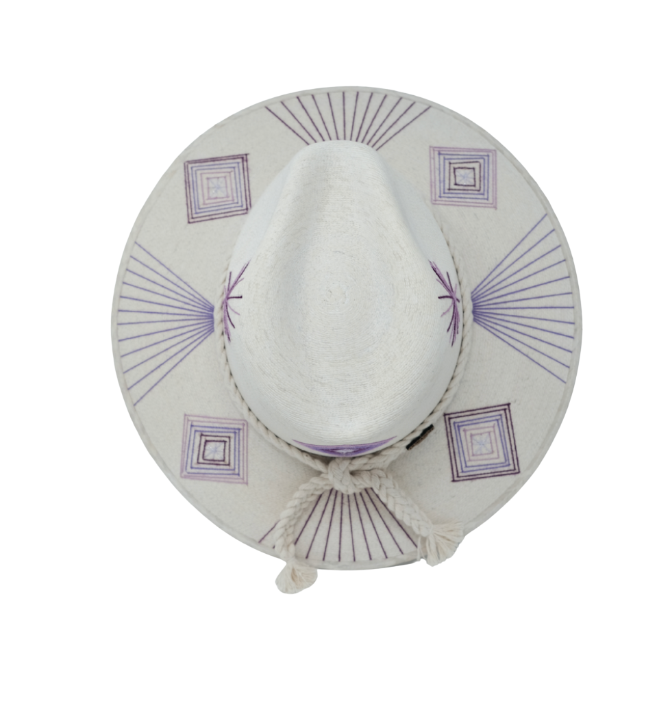 Purple Marfa Hat by Corazon Playero