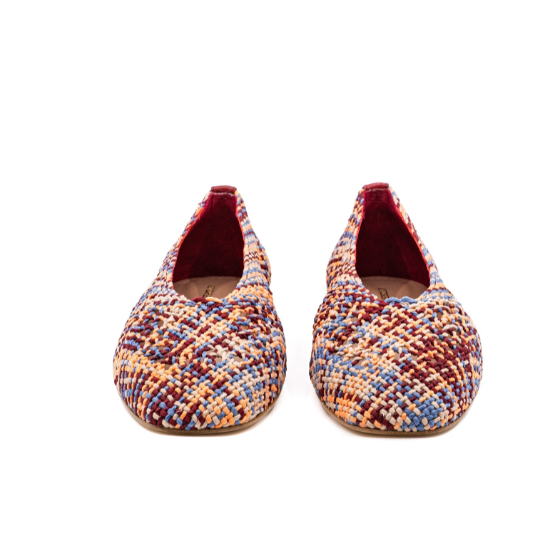 Dalia Woven Ballet Flat by Andrea Gomez