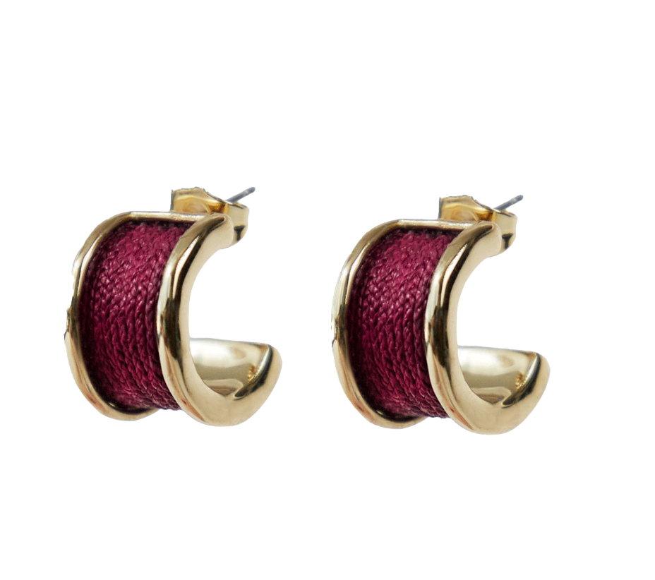 Rose Huggie Earring by Akola