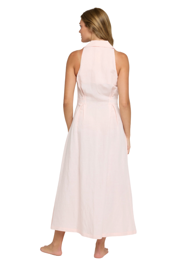 Stacia Halter Midi Dress by Hermoza