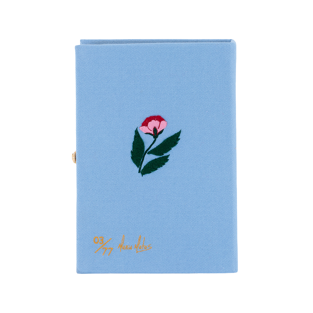 Blossom Moth Book Clutch by Olympia Le Tan