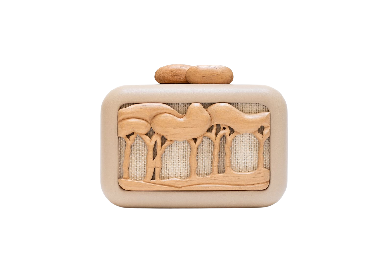 Habitat Landscape Tree Silk Clutch by Sy&Vie