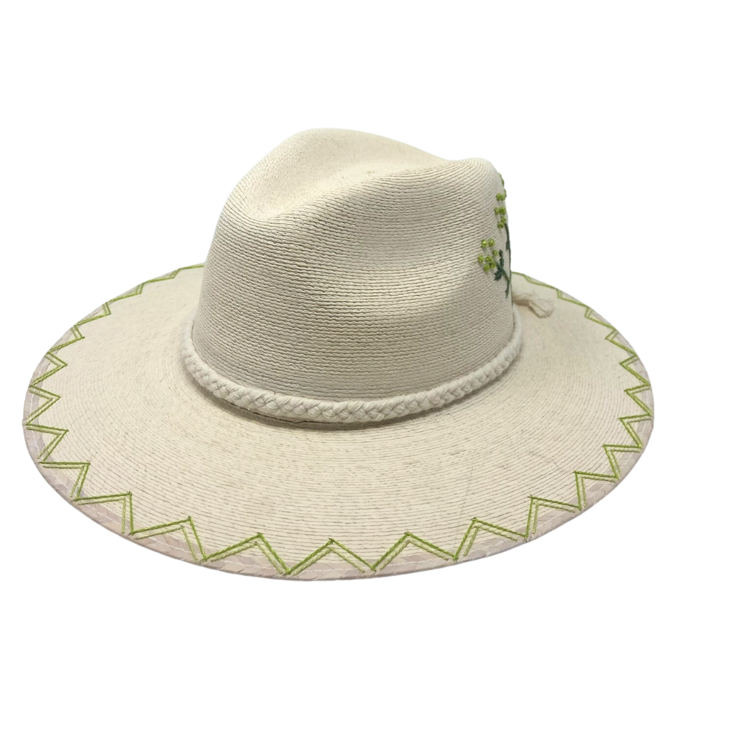 Exclusive Verde Flores Hat by Corazon Playero