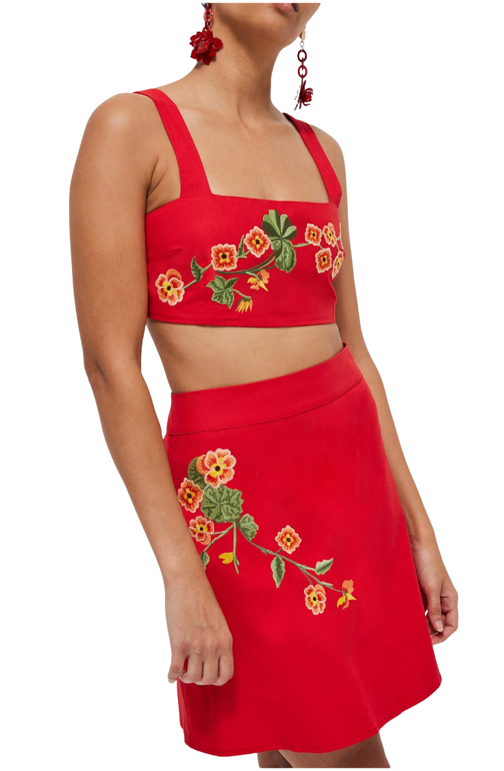 BURCU SKIRT SET by Fanm Mon