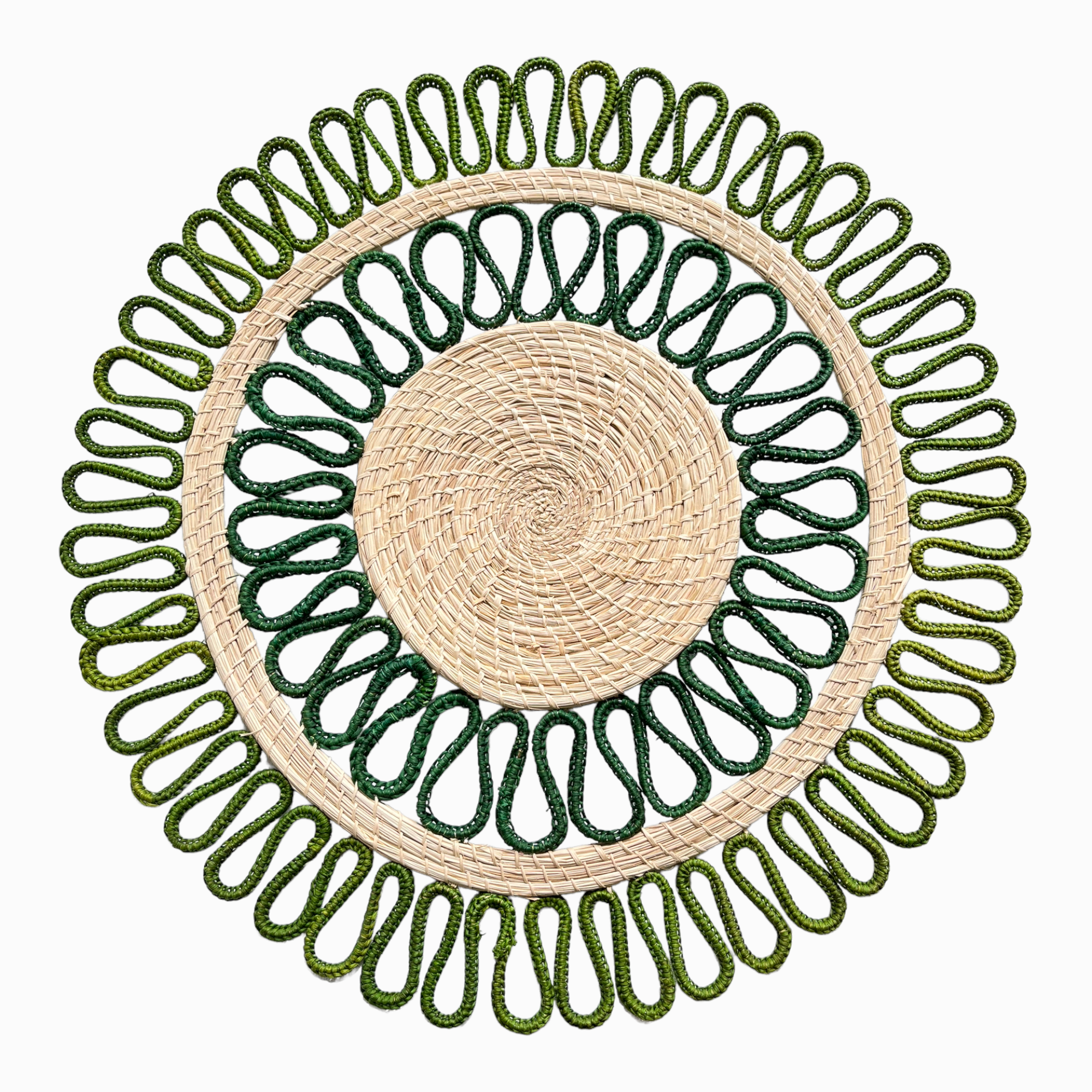 Magnolia Dos Placemat - Iraca Palm by Coro Cora