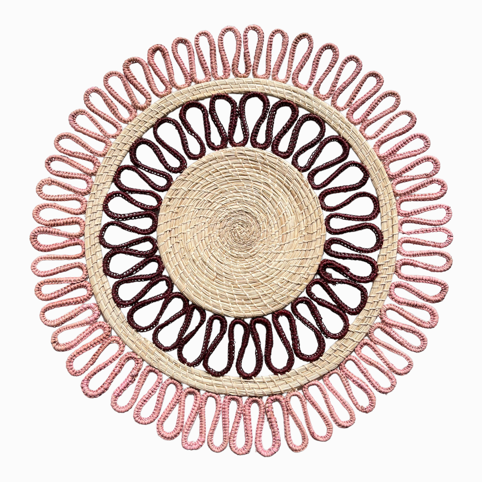 Magnolia Dos Placemat - Iraca Palm by Coro Cora